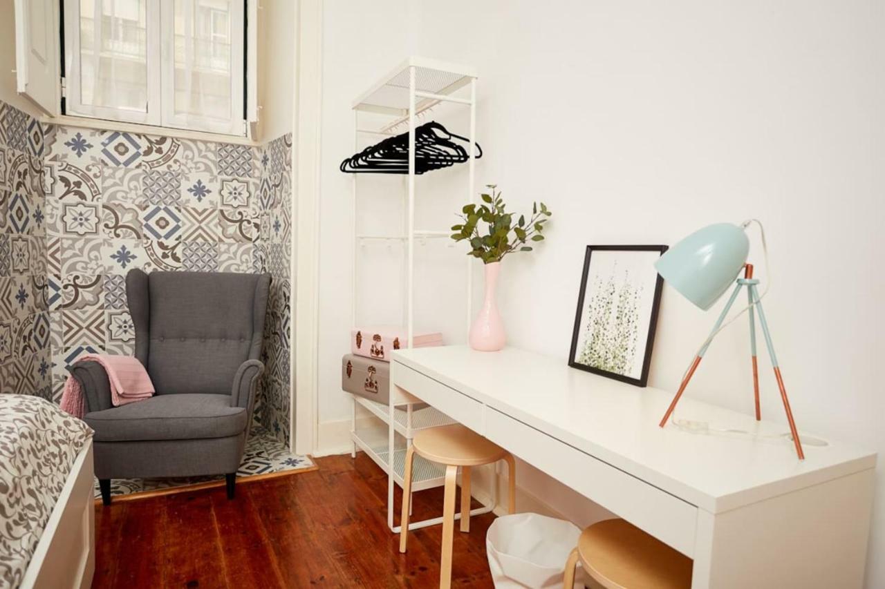 Charming One Bedroom Flat Lisboa Eksteriør billede